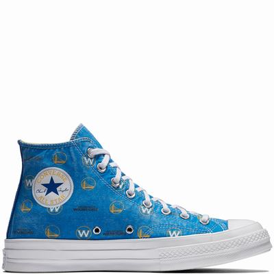 Converse X Nba Chuck 70 Franchise High Tops Womens - Blue Shoes (349YZLJT)